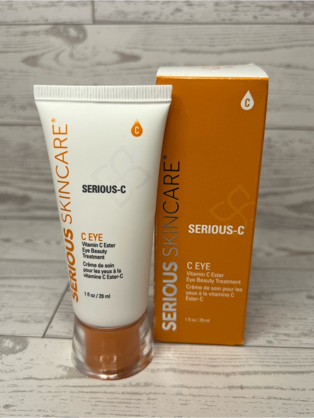 Serious Skincare Serious-C C Eye Vitamin C Eye Cream - Orange